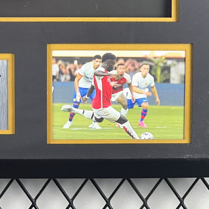 Bukayo Saka Signed Arsenal Jersey