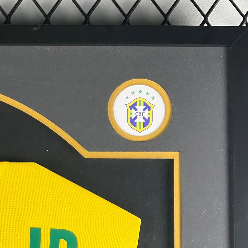 Vinicius Junior Signed Brazil Jersey