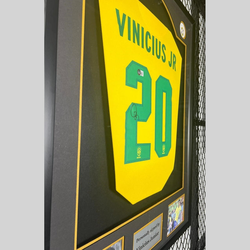 Vinicius Junior Signed Brazil Jersey