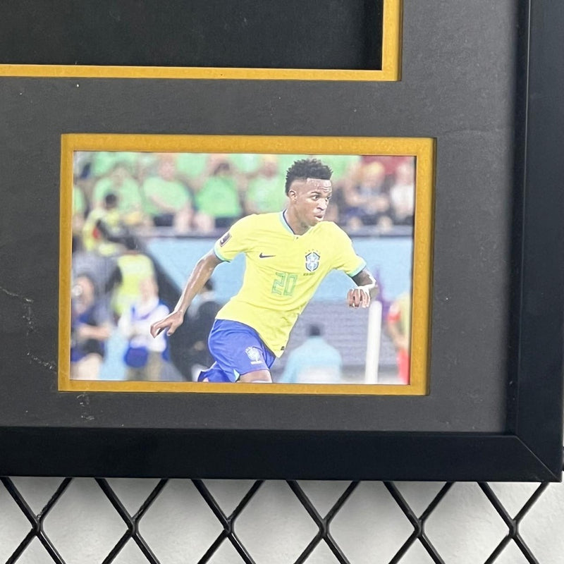 Vinicius Junior Signed Brazil Jersey