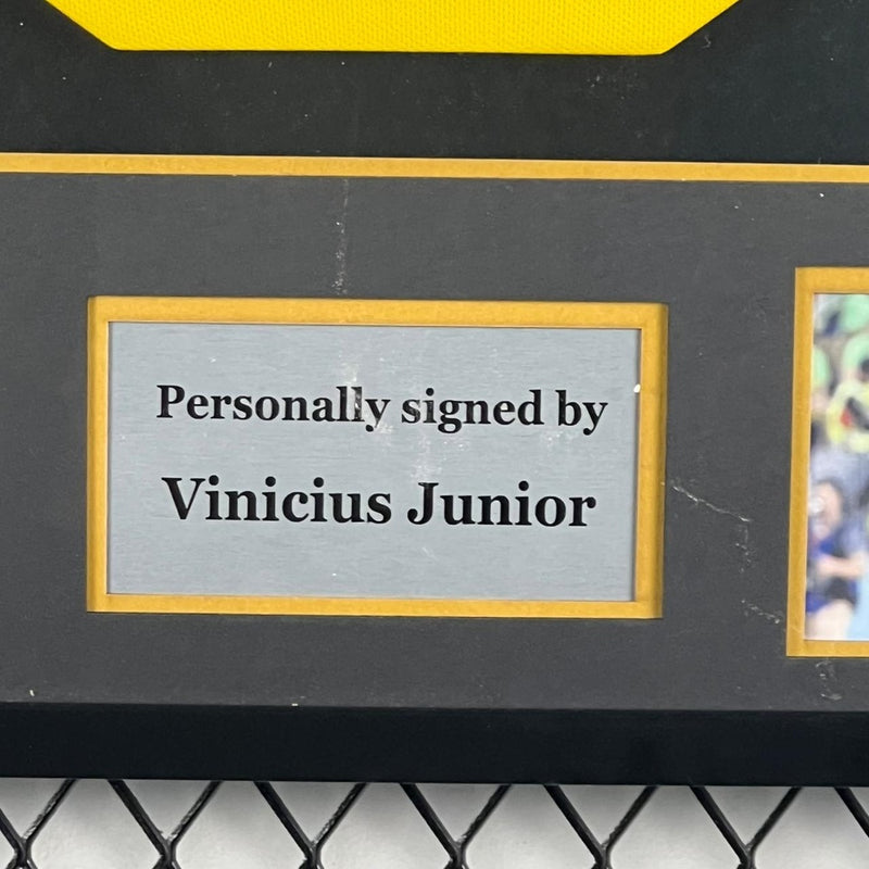 Vinicius Junior Signed Brazil Jersey
