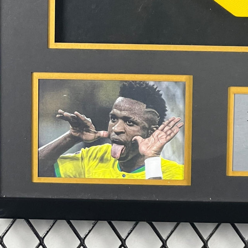 Vinicius Junior Signed Brazil Jersey