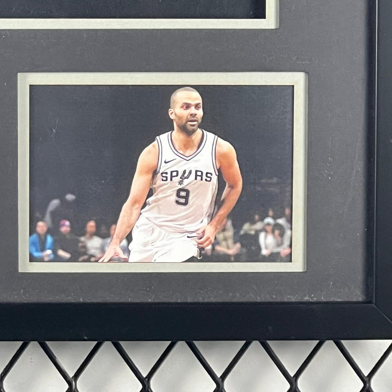 Tony Parker Signed Spurs Jersey