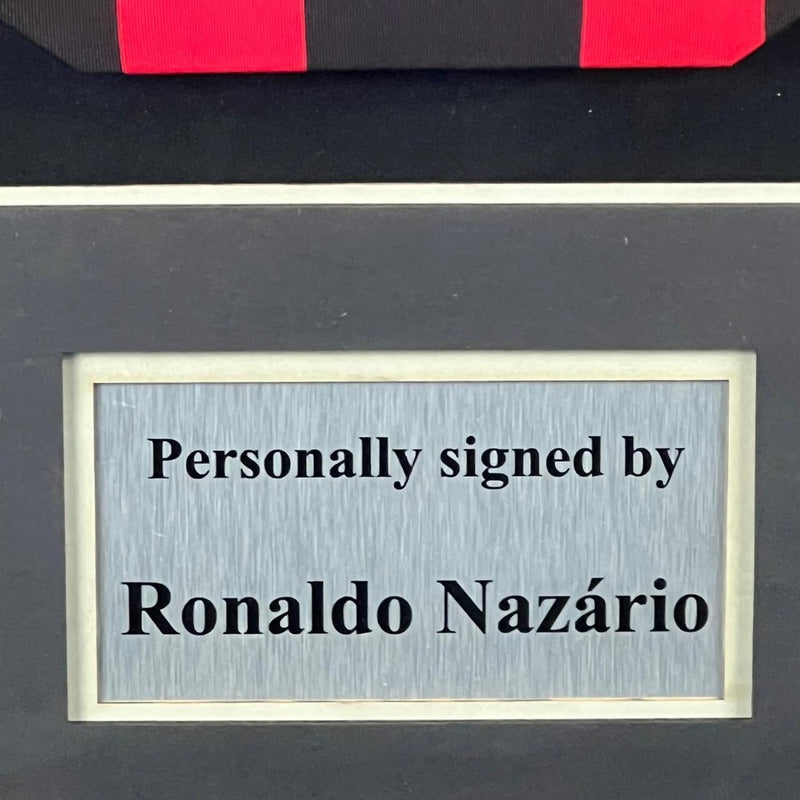 Ronaldo Nazario Signed AC Milan Jersey