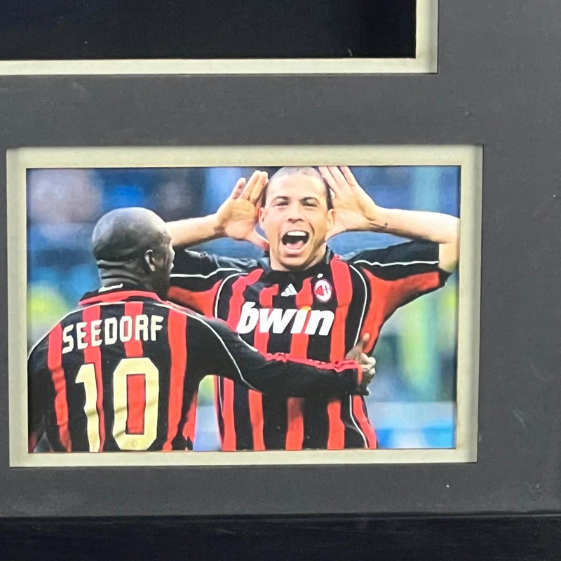 Ronaldo Nazario Signed AC Milan Jersey