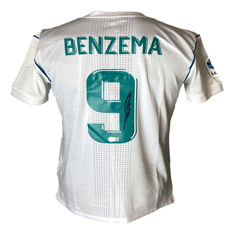 Karim Benzema Signed Real Madrid Jersey