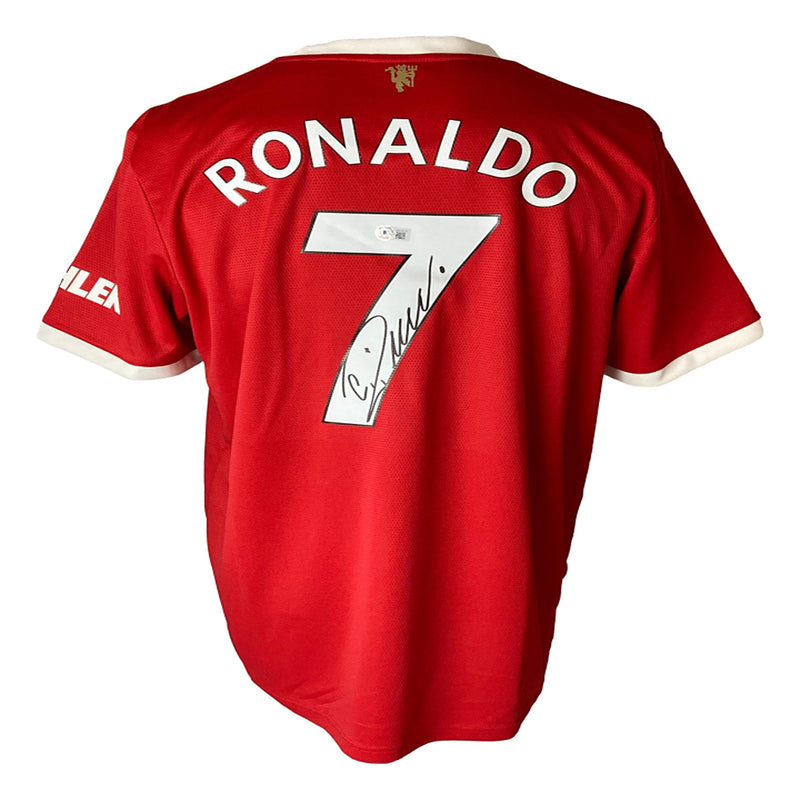 Cristiano Ronaldo Signed Manchester United Jersey