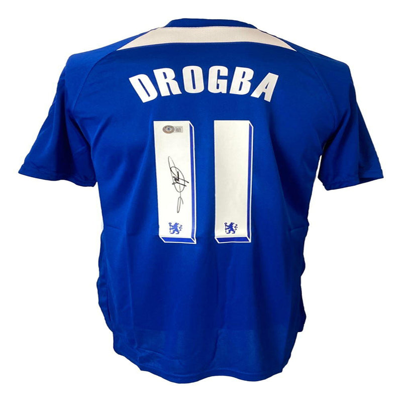Didier Drogba Signed Chelsea Jersey