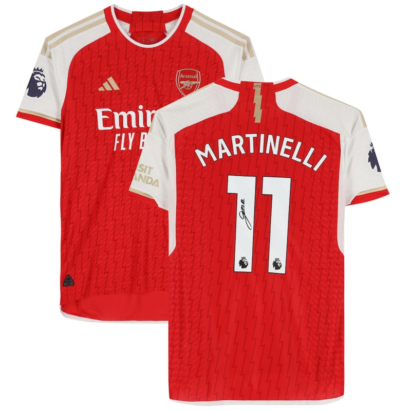 Gabriel Martinelli Signed Arsenal Jersey
