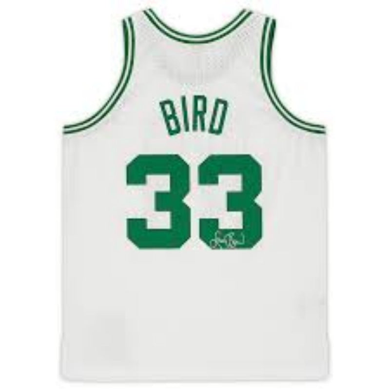 Larry Bird Signed Celtics Jersey