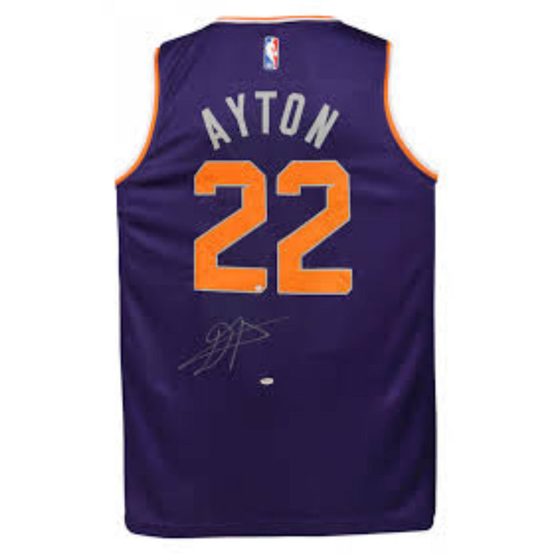 Deandre Ayton Signed Suns Jersey Inscribed "2018 NBA #1 Pick"