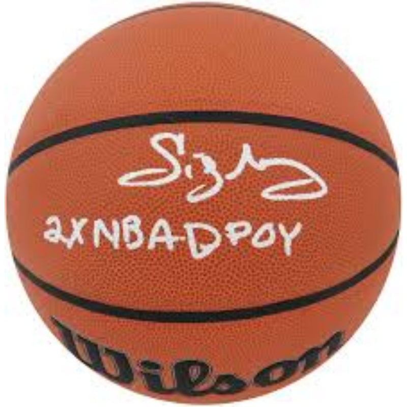Sidney Moncrief Signed Basketball