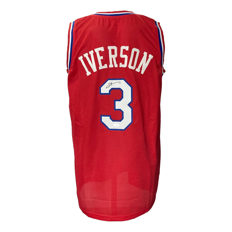 Allen Iverson Signed Philadelphia 7ers Jersey
