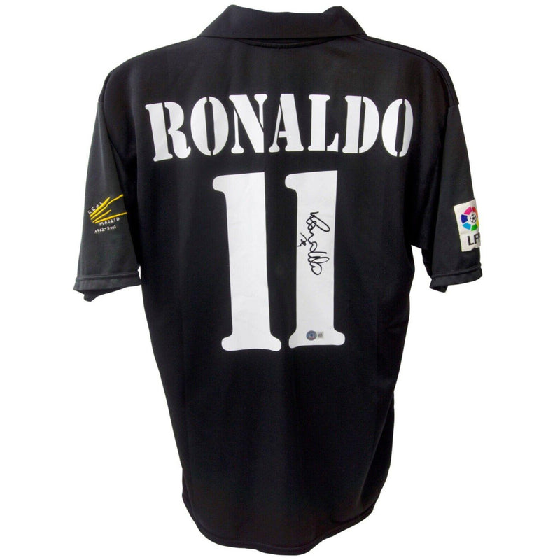 Ronaldo Nazario Signed Real Madrid Jersey