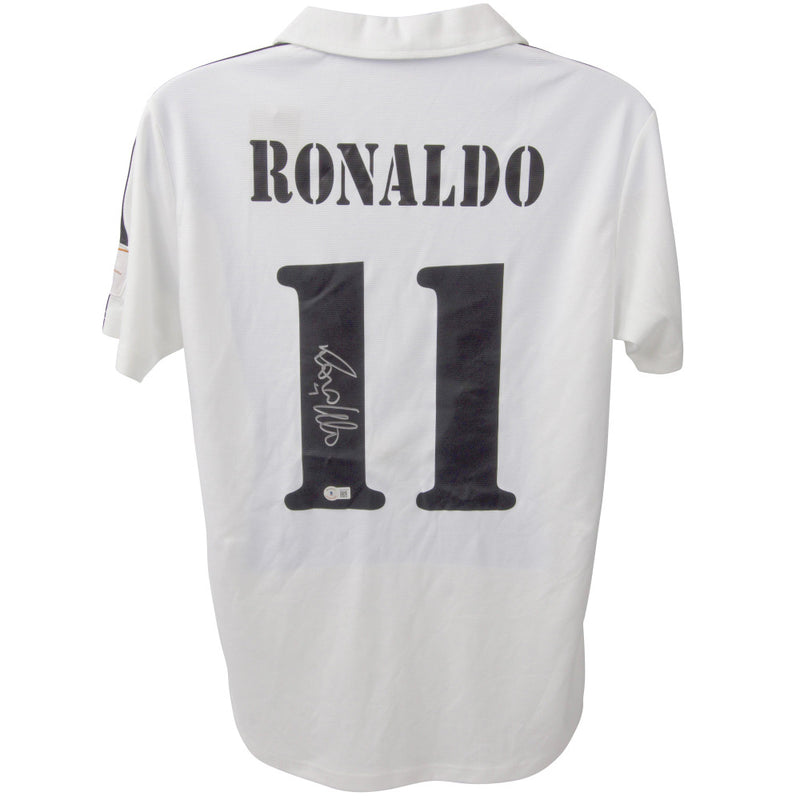 Ronaldo Nazario Signed Real Madrid Jersey