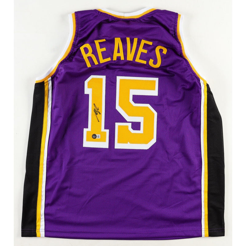 Austin Reaves Signed Lakers Jersey