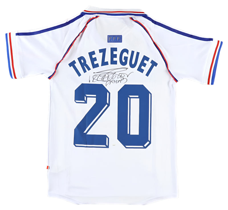 David Trezeguet Signed France Jersey