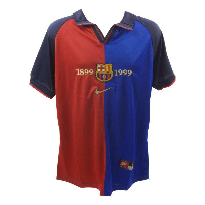 Rivaldo Signed FC Barcelona Jersey