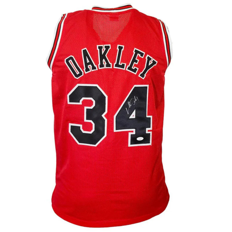Charles Oakley Signed Chicago Bulls Jersey