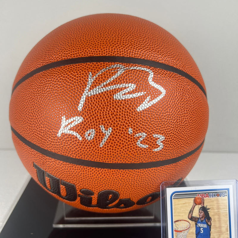 Paolo Banchero Signed Basketball