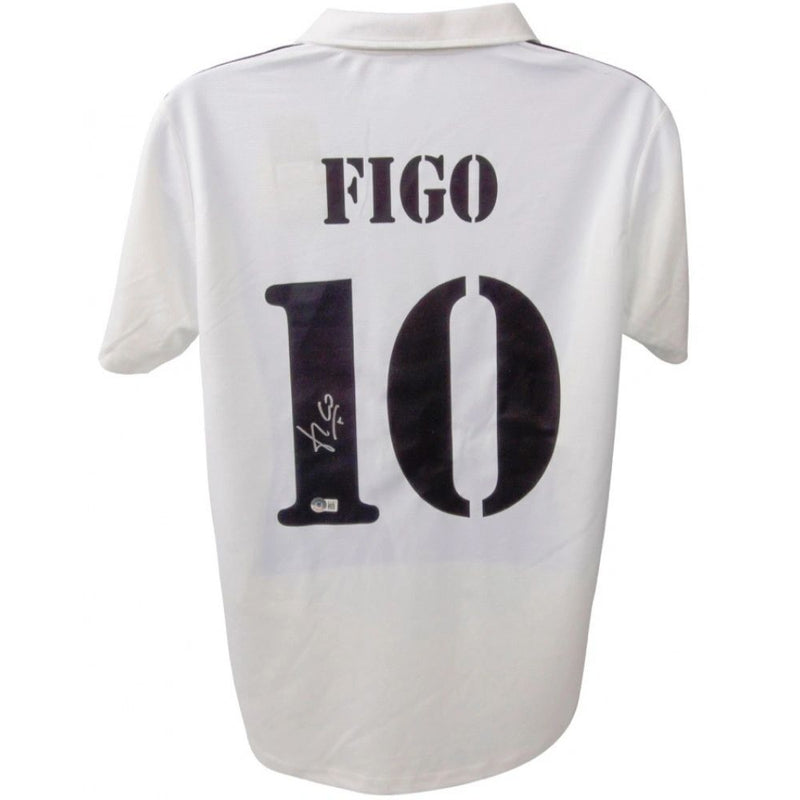 Luis Figo Signed Real Madrid Jersey