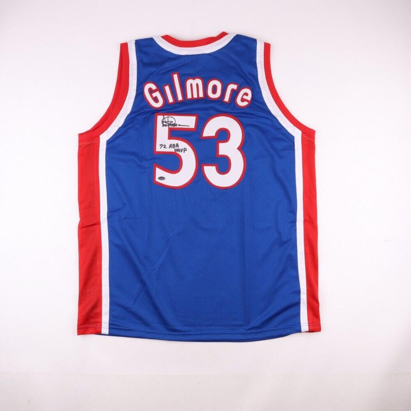 Artis Gilmore Signed Kentucky Colonels Jersey Inscribed " 72 ABA MVP"