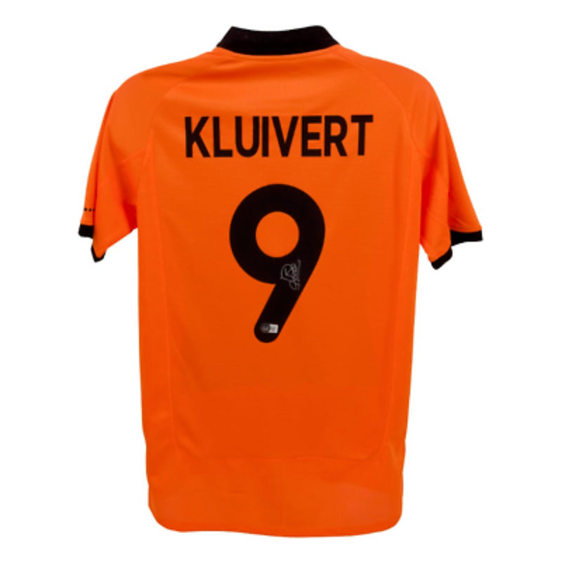 Patrick Kluivert Signed Holland Jersey
