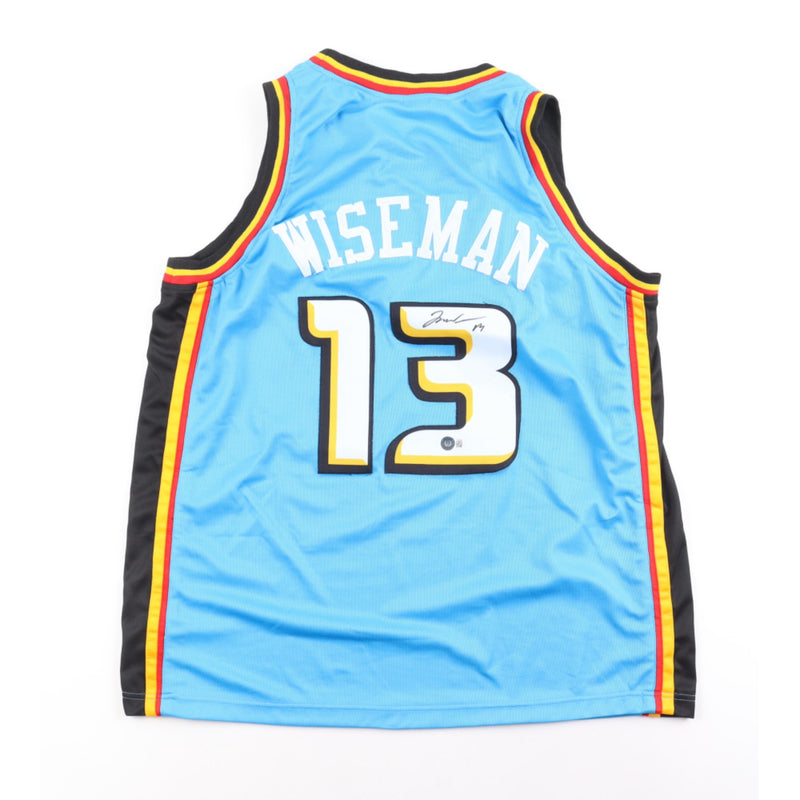 James Wiseman Signed Pistons Jersey