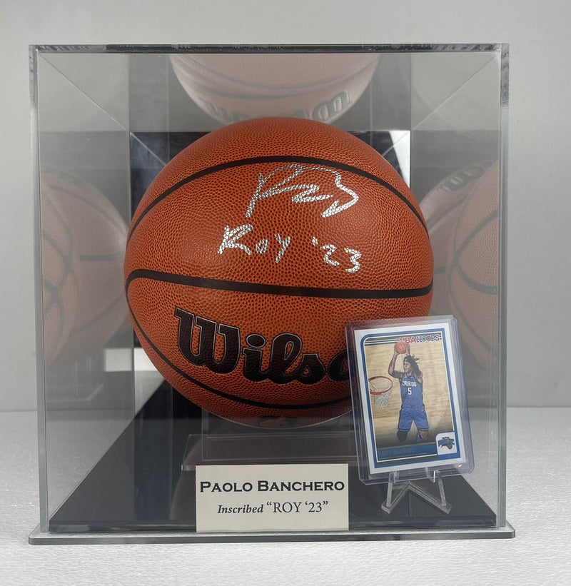 Paolo Banchero Signed Basketball